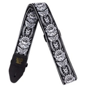 어니볼 기타 스트랩 CLASSIC JACQUARD STRAP (색상 선택), 6번.Royal ORLEANS SILVER, 1개