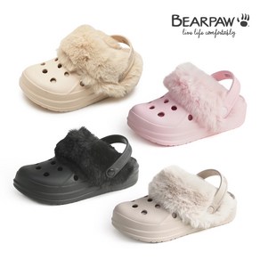 베어파우 베어파우BEARPAW CONNIE KIDS 퍼 클로그 kids 택1