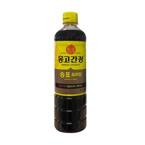 몽고 송표 프라임(골드) 양조간장, 900ml, 1개