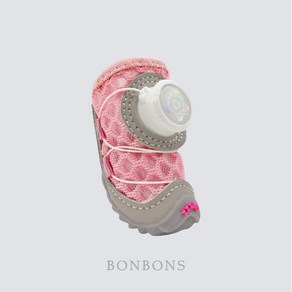 BONBONS 강아지 다이얼 운동화 미끄럼방지 신발 ve1, 4개, 핑크