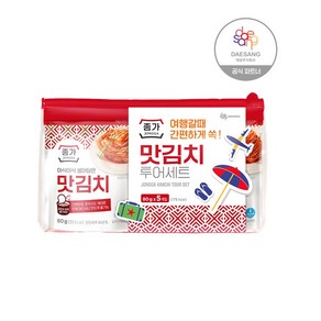 종가 투어맛김치 80g