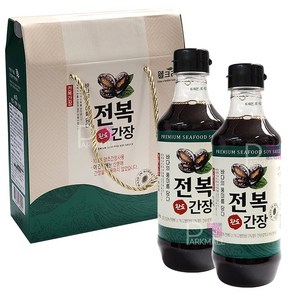웰크리 완도 전복간장 500mlx2입 (어간장 선물세트 양념장 명절 간장세트 추석 설), 웰크리 완도 전복간장 500mlx2p 어간장 선물세트, 2개, 500ml