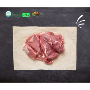 냉장양어깨살 할랄 호주산 Austalian Fesh lamb shoulde boneless Halal Cetified, 1개, 400g