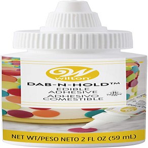 Wilton Dab-N-Hold Edible Adhesive 2 oz. Wilton Dab-N-Hold 식용 접착제 2oz., 1개, 56g