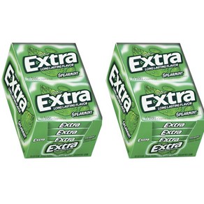 엑스트라 스페어민트 무설탕 껌 EXTRA Speamint Sugafee Gum, 460g, 2박스