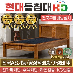 HD 115S 싱글 게르마늄 돌침대, 브라운