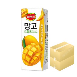 롯데 델몬트 망고 드링크팩 190ml X 64팩 과일주스 음료수