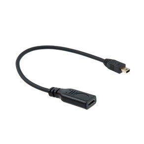 USB2.0 C타입 to MINI 5핀 젠더 IF936, 1개