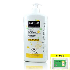 까띠에 패밀리 올인원워시 샴푸 앤 샤워젤 1L + 인별프리 물티슈 10매, 1000ml + 인별프리 물티슈 10매, 1개