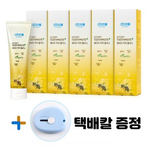 애터미 치약 치아미백 구취제거 프로폴리스, 200g, 5개