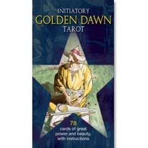 정품 골든 던 타로카드 로스카라베오 한글매뉴얼 주머니제공 Golden Dawn Taot, 1개