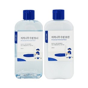 라운드랩 포 맨 자작나무 토너/로션 200ml 2종세트 (+쉐이빙클렌징폼40ml 증정), 1개