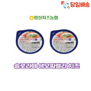 (당일배송) 솔로라떼 생모짜렐라 치즈, 1개, 125g