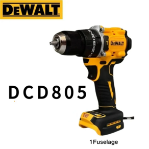 DeWalt DCD805 브러시리스 무선 임팩트 드릴 충전식 리튬 배터리 다기능 전기 핸드 드릴, 455개