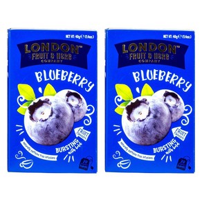London Fuit & Heb 블루베리티, 2개, 2g, 20개입