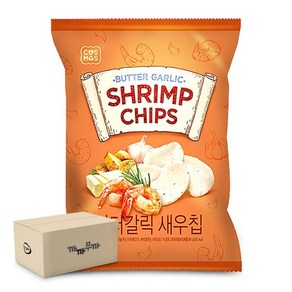 코스모스 버터갈릭 새우칩 64g 1BOX (16개입), 16개