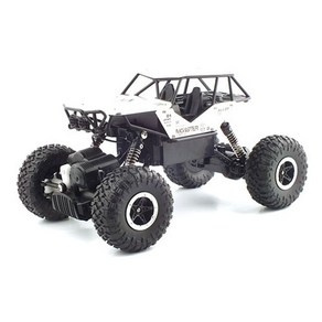 레프리카 2.4GHz 1/18 4WD 메탈바디커버 Rock Cawle Monste RTR 락크라울러 RC카 CTW420505SI, 혼합 색상, 1개