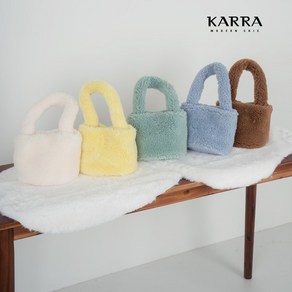 카라 KARRA 뽀글이파스텔토트백 KB3SBG001A