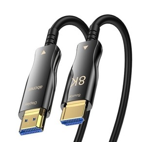 [ABC넷] HDMI 2.1 광케이블 메탈 15m, 1개