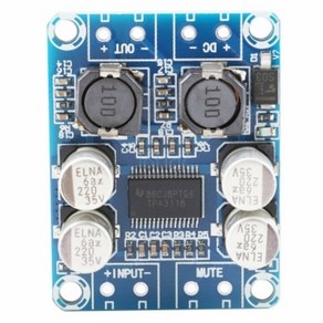 TPA3118 PBTL 디지털 앰프 오디오 모듈 보드 모노 60W, 1개