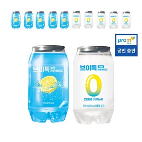 브이톡 2종 혼합 350ml x 12캔(블루레몬에이드 제로레몬에이드 각6캔), 1세트