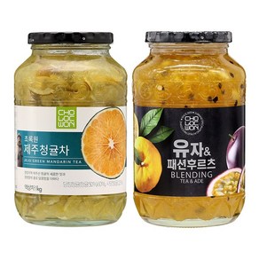 초록원 제주청귤차 +유자패션후르츠 (2kg)