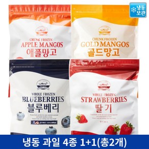 베리필드 냉동 딸기 1kg 블루베리 1kg 골드망고 1kg 애플망고 1kg 망고 1+1(총2개), 딸기(이집트산)1kg 1개, 딸기(이집트산)1kg 1개, 2개