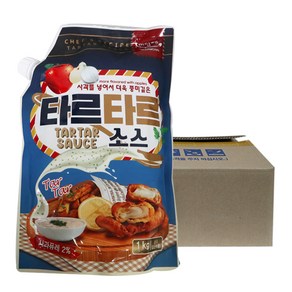 미담채 타르타르소스1kg 12개 1박스, 1kg