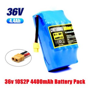 Hover Board Battery-36v 10s2p 4400mAh 리튬 배터리 팩 전기 스쿠터 트위스트 자동차 전동 36v 4.4Ah 충전