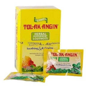 Tolak Angin 허브 캔디 페퍼민트 사탕 상자, 1개, 150g