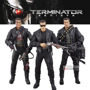 NECA 터미네이터 피규어 다크페이트 T800 T1000