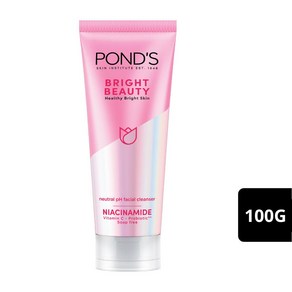 폰즈 클렌징폼 브라이트 뷰티 페이셜 클렌저 Ponds 100g, 100ml, 2개