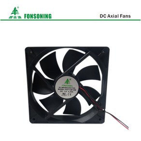 저소음쿨링팬 120mm DC 12V 0.25A 냉각팬 FSY12B12M, 1개