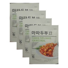 노브랜드 마파두부 덮밥소스, 4개, 100g