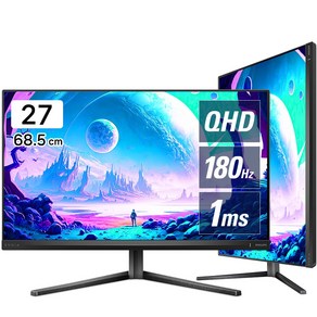 필립스 에브니아 27M2N5500 QHD 180 프리싱크 HDR 400 게이밍 무결점 27인치 모니터 모니터추천 180Hz Fast IPS 멀티스탠드 세로 듀얼