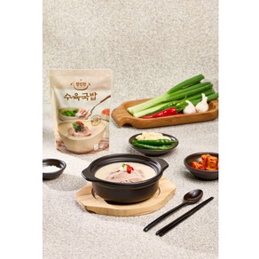 참진한 돼지국밥 수육국밥, 1개, 600g