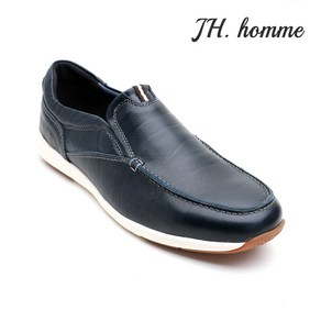 JH.HOMME 소가죽 남성 스니커즈 남자 슬립온 IT1738NV