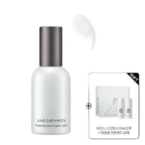 [정샘물] 에센셜 물크림 라이트 50ml(스킨토너 15ml*2개+코튼패드 20매), [정샘물] 에센셜 물크림 라이트 50ml(스킨토너 15, 1개