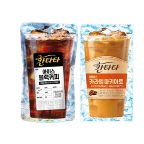 올따옴기획 칸타타커피 230ml 블랙20개+캬라멜마키아토10개, 40개