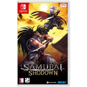 [중고] [스위치] 사무라이 쇼다운 한글판 Samuai Shodown 닌텐도 정품칩 NS SWITCH