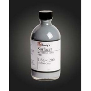 쿵스 도료 LSG-1200 서페이서 그레이 80ml, 1개