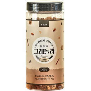 무화당 고단백 저당 그래놀라 시나몬, 200g, 1개