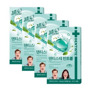 덴티스테 민트볼 20pcs 4개, 2g
