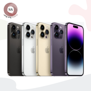 정품 아이폰 14 Po 자급제, 128GB, 실버