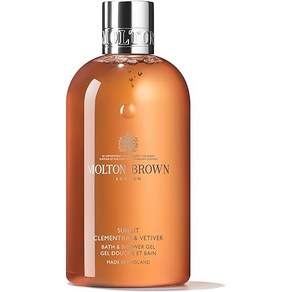 MOLTON BROWN 【공식】MOLTON 선릿 클레멘타인 & 베티버 목욕&샤워젤 300ml|몰튼 브라운 버블 배스 바디워시 우디 기프트 시트러스 태양