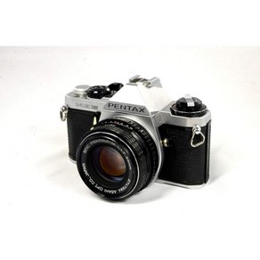 펜탁스 ME 슈퍼 35mm SLR 필름 카메라 50MM MF PK 마운트 렌즈 시스템 포함. 사용자 정의 셔터 ISO 및 조리개 설정. 자동 촬영이 가능합니다. 갱신, 1개