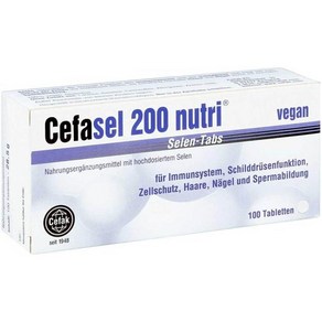 세파셀 Cefasel 200 뉴트리 셀레늄 셀렌 100정, 1개