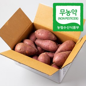 영암 세척 김의준 꿀고구마 베니하루카 무농약, 1박스, 3kg(특상)140g~260g