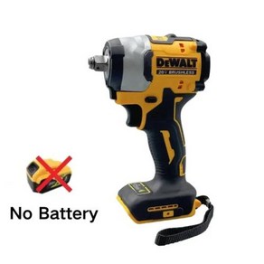 Dewalt 충전식 무선 임팩트 렌치 높은 토크 205Nm (역방향) 1/2 인치 2500 PRM 범용 20V 배터리 전동 공구 DCF922, 1개, 2) No Battey - EU