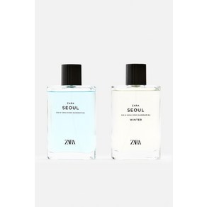 자라 ZARA 남자 향수 SEOUL + WINTER 오드 뚜왈렛 2 X 90 ML (3.04 FL OZ)315333, 단일 사이즈, 2개, 90ml